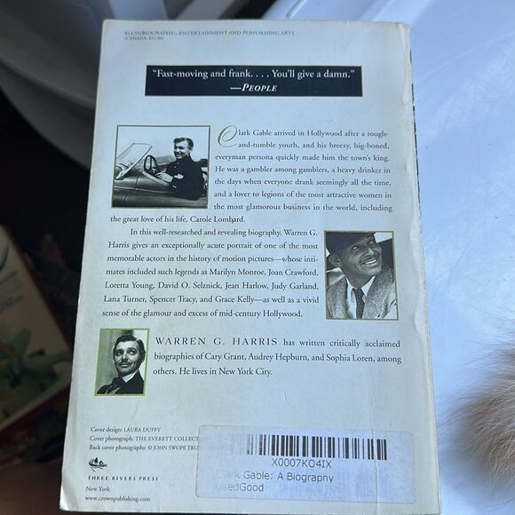 Clark Gable A Biography by Warren G. Harris - Picture 2 of 6